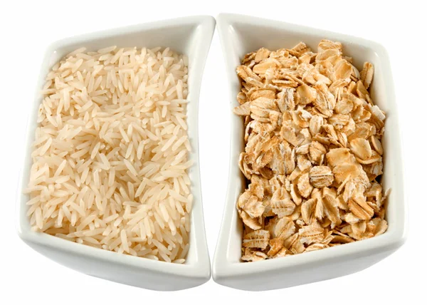 Rijst en haver — Stockfoto