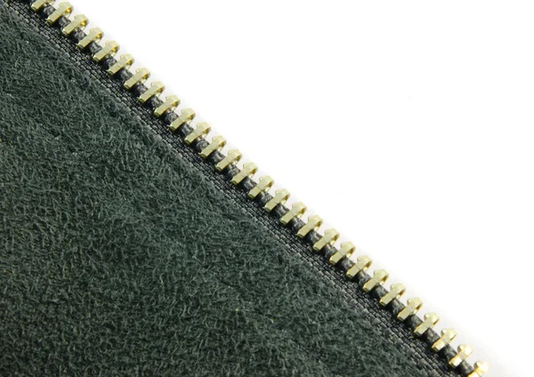 Zipper closeup — Stock Photo, Image