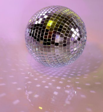 Purple disco background