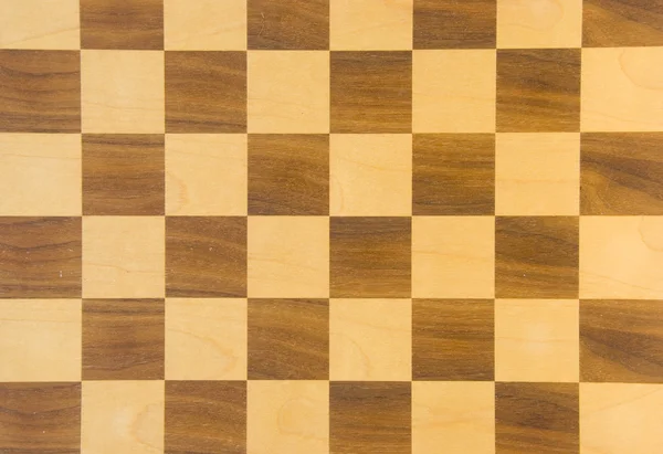stock image Vintage wooden chessboard background
