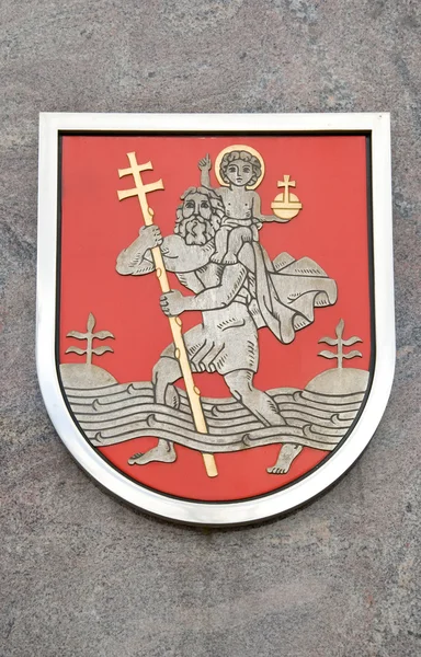 Stolica Litwy Wilno symbol miasta — Zdjęcie stockowe
