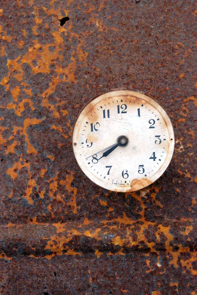 Rusted time symbol — Stock Photo, Image