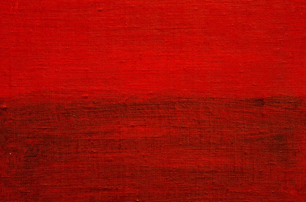 Rosso grunge dipinto su tela sfondo — Foto Stock