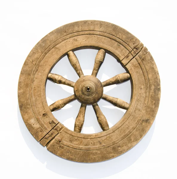 Gammelt roterende hjul – stockfoto