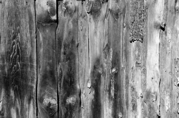 黒と白の木製の壁の背景 — ストック写真