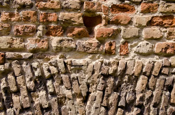 Tło historyczne cegły ściany — Zdjęcie stockowe