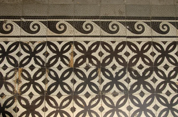 Fondo ornamental del piso viejo —  Fotos de Stock