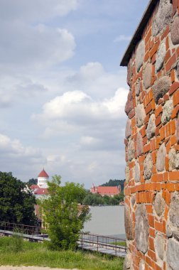 Litvanyalı başkenti vilnius eski şehir