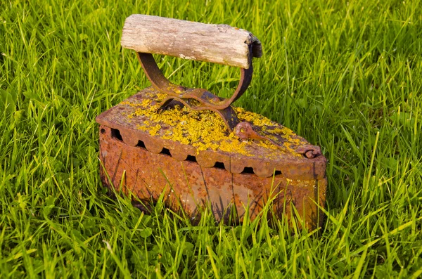 Vintage and rusted iron — Stock Photo, Image