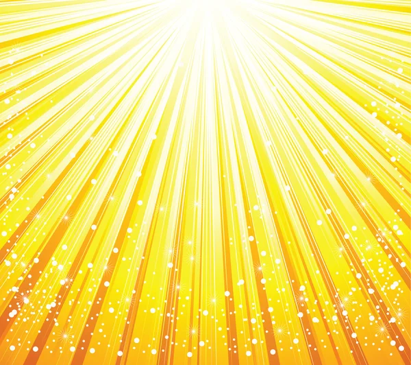 太陽の照度と抽象的な背景 — ストックベクタ