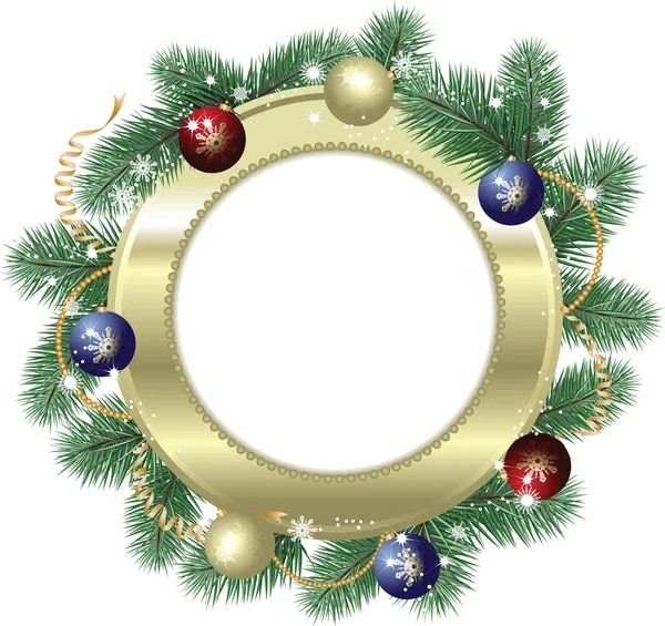 Christmas decorations — Stock Vector