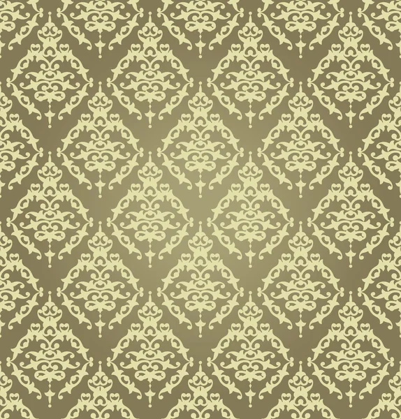 Fond d'écran baroque doré — Image vectorielle