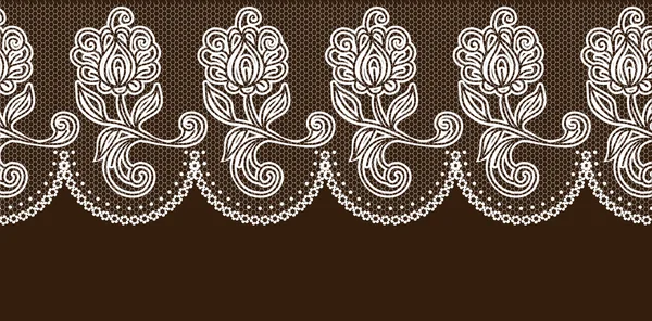 Vector lace elements — Stock Vector