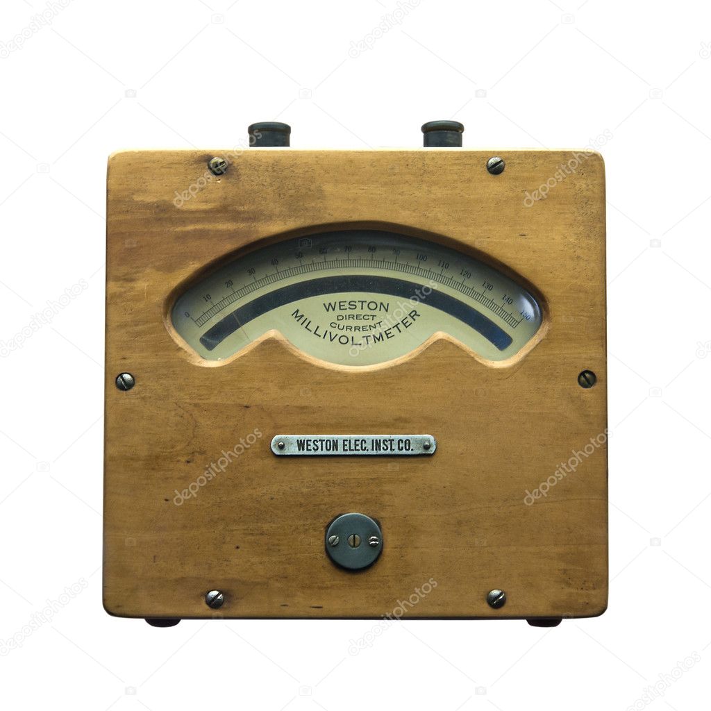 Vintage millivoltmeter
