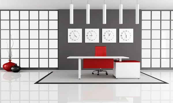 Espaço de escritório minimalista — Fotografia de Stock
