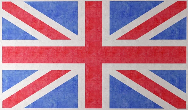 Bandeira da Inglaterra na parede — Fotografia de Stock