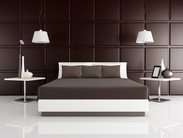 Elegante slaapkamer — Stockfoto