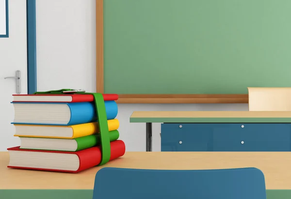 Detail of a classroom — Stock Photo, Image