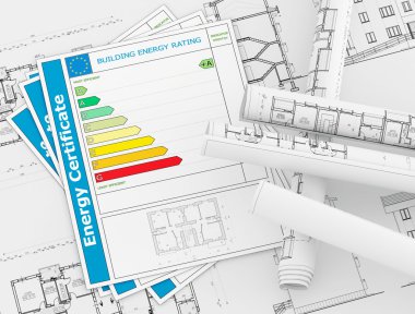 Energy Certificate concept clipart