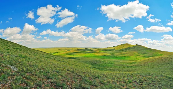Panorama of steppe. — Stock Photo, Image
