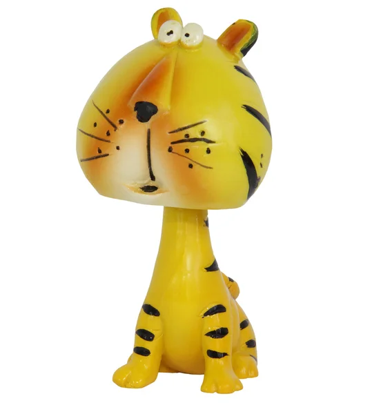 Speelgoed tijger — Stockfoto