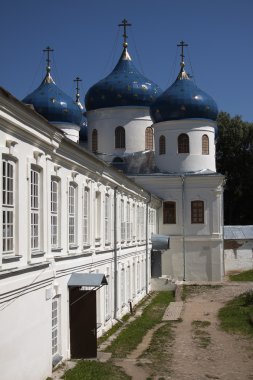 Church of Exhaltation of the Cross, Yuriev Monastery, Novgorod the Great clipart