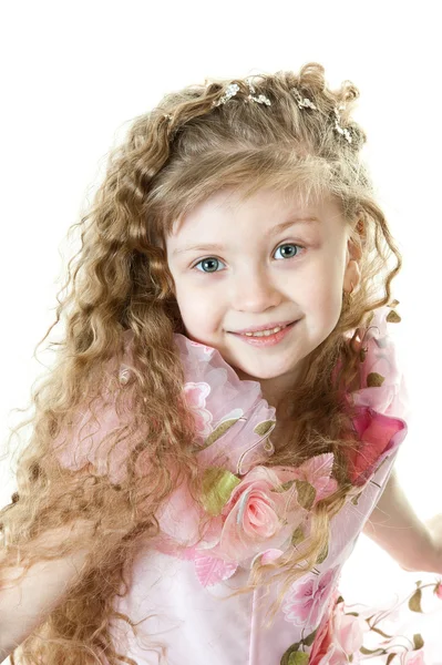 Portrair of a little princess — Stock Photo, Image
