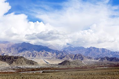 ladakh Himalayalar Vadisi şehir