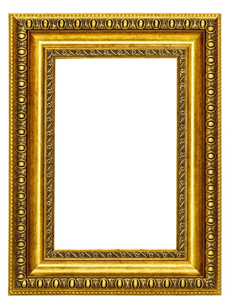 Wzorzyste złoty ramki na zdjęcia — Zdjęcie stockowe