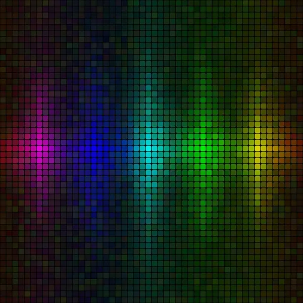 Luzes multicoloridas fundo — Vetor de Stock