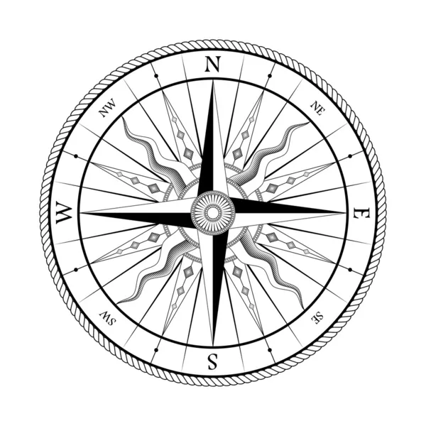 Kompasu růže #3 — Stockový vektor