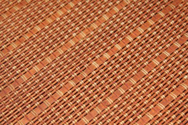 Twig, Rush, Rattan, Reed, Cane, Wicker Or Straw Mat Background