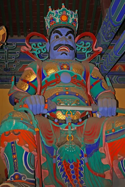 Chinesische buddhistische Traditionsskulptur — Stockfoto