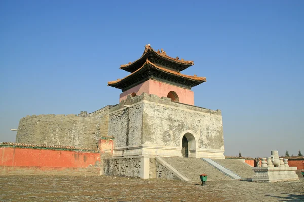 Čína starobylé budovy — Stock fotografie