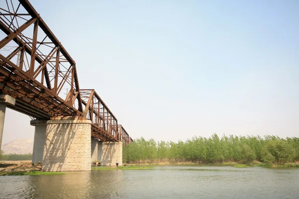 Ponte di ferro — Foto Stock