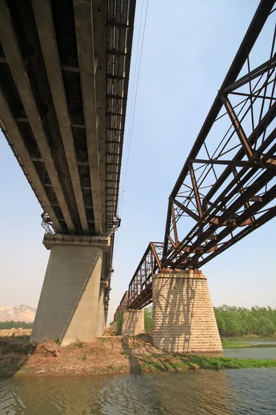 Σιδηρά γέφυρα — Φωτογραφία Αρχείου