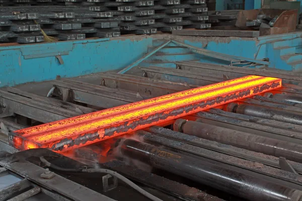 Steel ingot — Stock Photo, Image