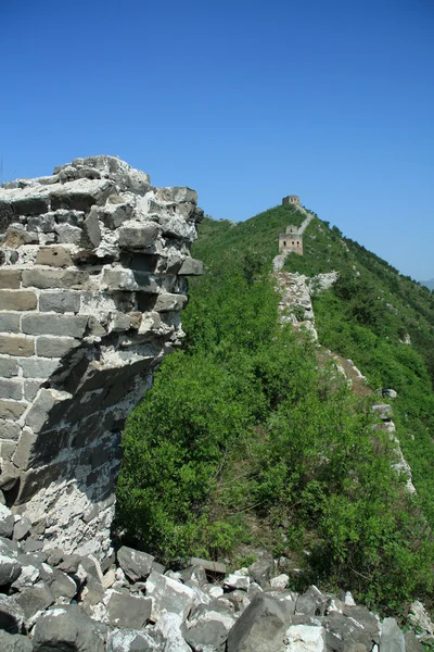 Oryginalny ekologia Wielki Mur — Zdjęcie stockowe