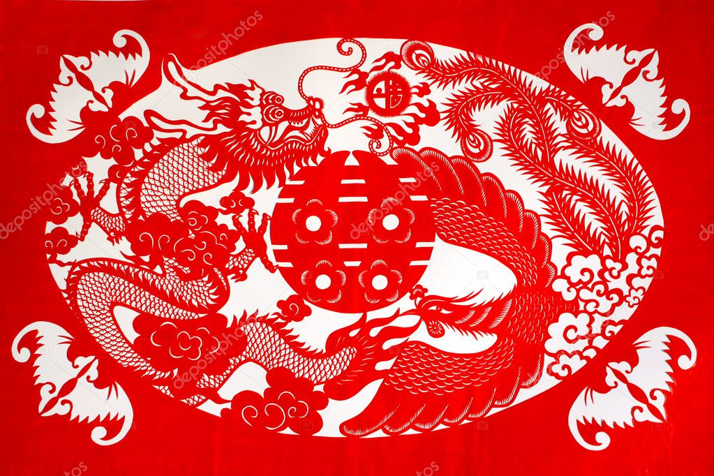 Chinese paper-cut works