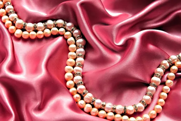 Perles satinées — Photo