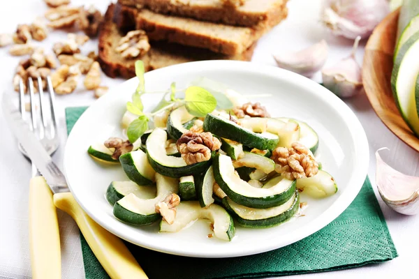 Gebackene Zucchini — Stockfoto