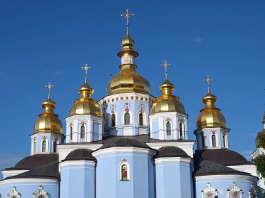 michailovsky altın bir katedral Kiev.