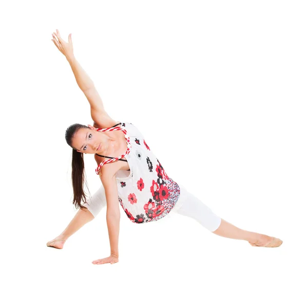 Dançarina flexível — Fotografia de Stock