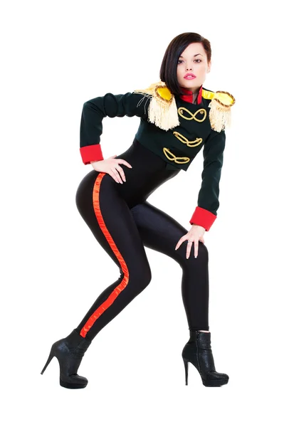 Sexy Tänzerin posiert — Stockfoto
