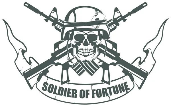 Soldier of fortune — Stockový vektor