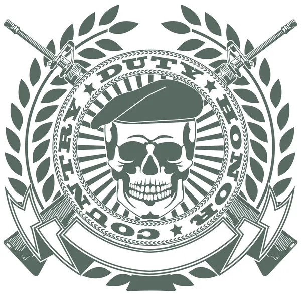 Армейский символ Векторная Графика