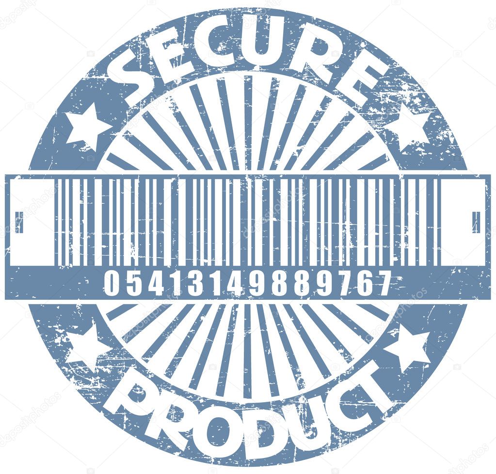 Secure product stamp