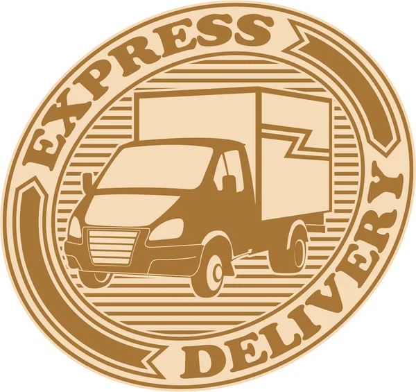 Express delivery symbol — Stock Vector