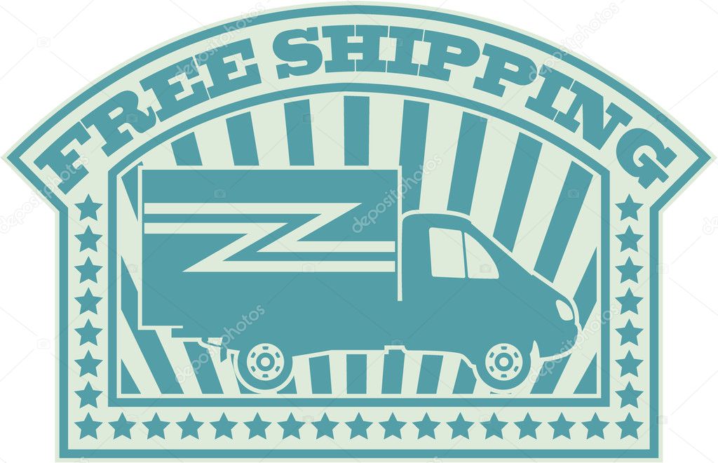 Free shipping symbol