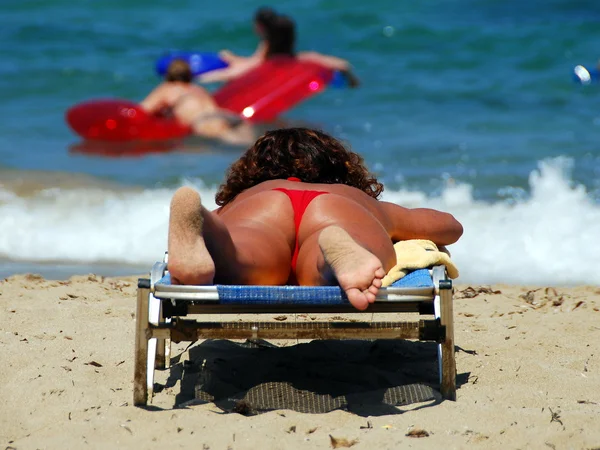 stock image Red bikini